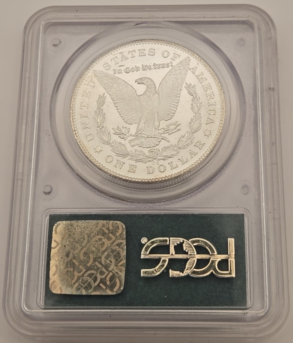 1878-CC-$1-Morgan-Dollar-#3---Not-In-A-Fake-TPG-Holder!